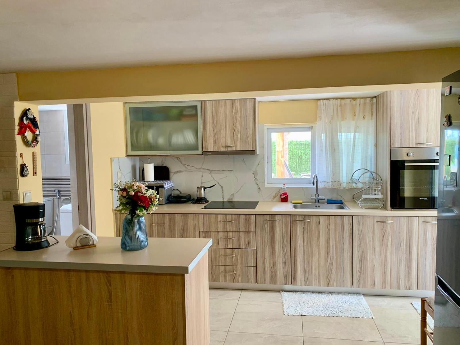 Sofia'S Seaview Villa Near Airport And Beach أرتيميدا المظهر الخارجي الصورة